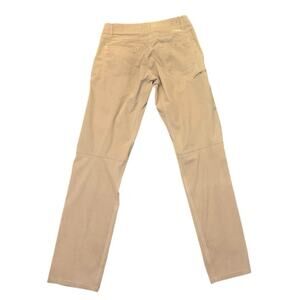 Kuhl Slax Mens Chino Pants Tan Classic Fit Patent Pending Mid Rise Size 32x34